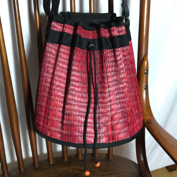 Baskets of Cambodia Handbags - Basket Style Shoulder Crossbody Bag From Cambodia